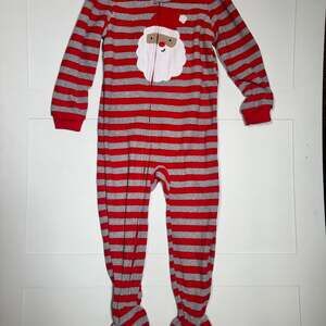 Carter's Boys Girls Fleece Footie Pajamas Sz 4T